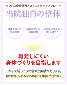 当院独自の整体